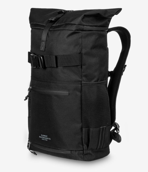 Element Ground Skate Roll Top Sac à dos 30L (flint black)