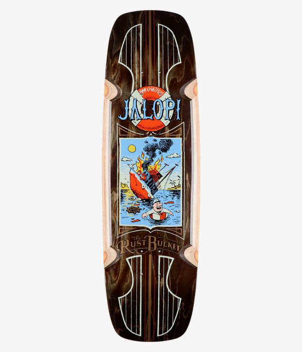 Anti Hero Jalopi Rustbucket 9.2" Skateboard Deck (brown)