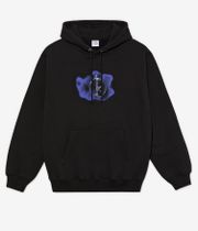 Polar Dave Metal Logo Hoodie (black)