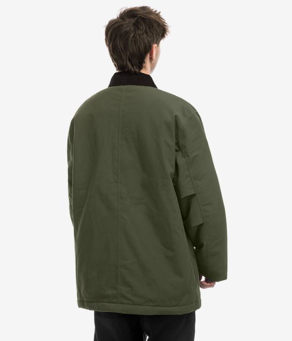 Carhartt WIP Clarton Coat Jacke (office green black)