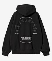 Carhartt WIP Greatest Hits sweat à capuche (black white)