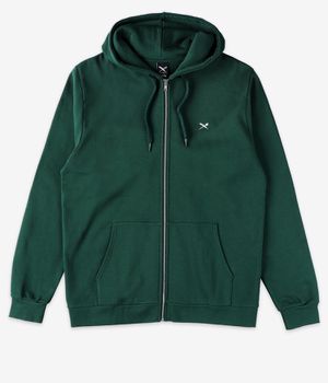 Iriedaily Mini Flag 2 Zip-Hoodie (bottle green)