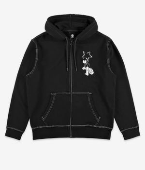 Element Keychain Sudadera con cremallera (flint black)