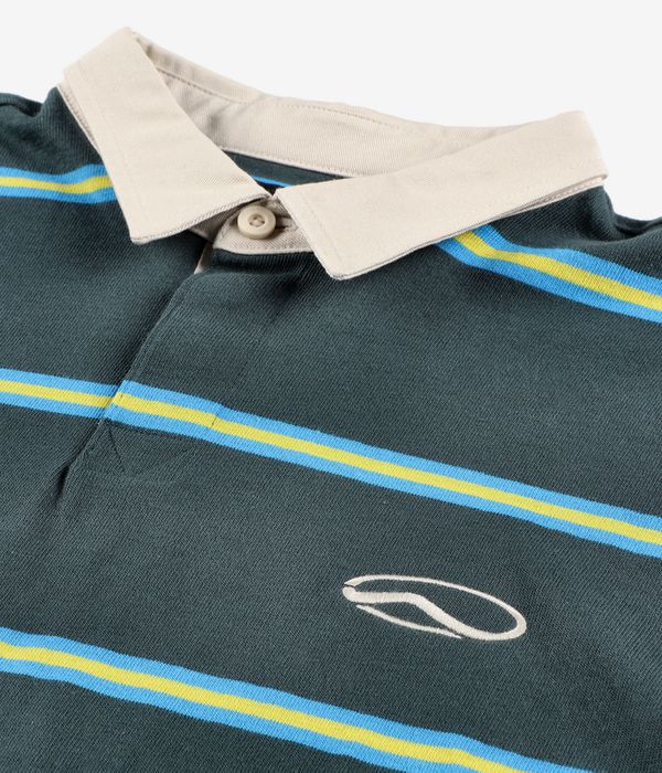 Vans Gatewood Rugby Stripe Sweatshirt (green gables)