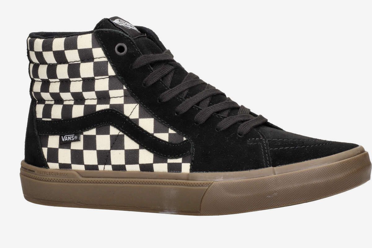 Vans BMX Sk8-Hi Shoes (checkerboard black dark gum)