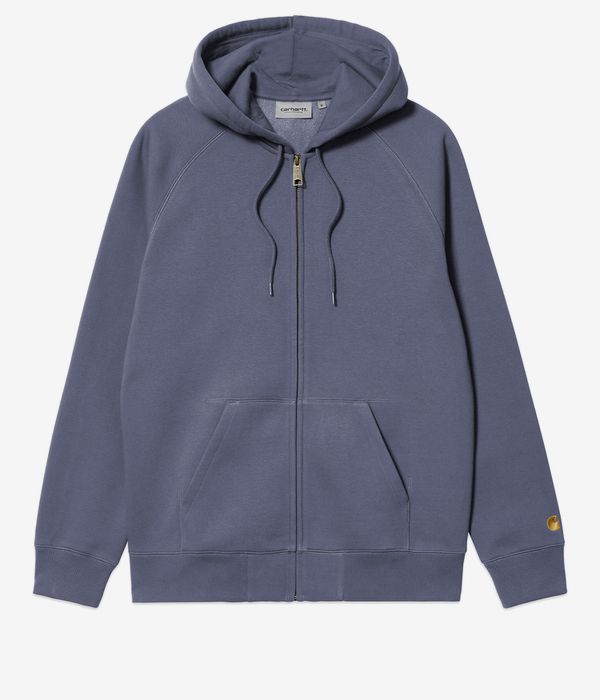 Carhartt WIP Chase Zip-Hoodie (cozy blue gold)