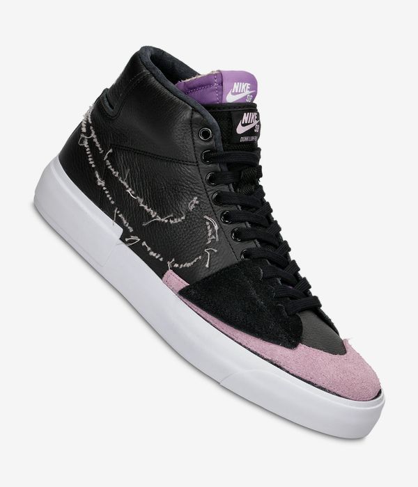 Compra online Nike SB Blazer Mid Edge Zapatilla (black pink white purple neb) | skatedeluxe