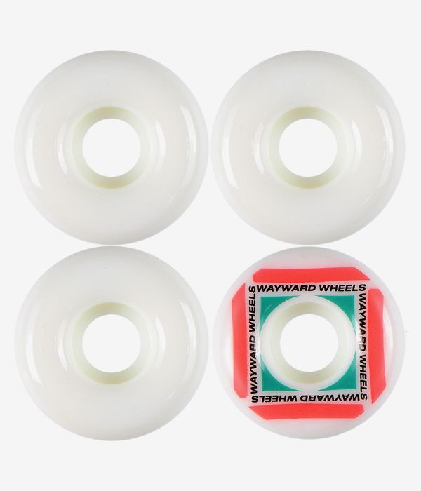 Wayward Waypoint Funnel Roues (white red) 51mm 103A 4 Pack