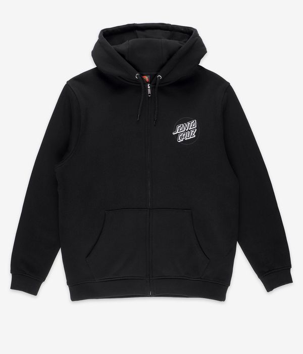 Santa Cruz Wooten Duo Zip-Hoodie (black)