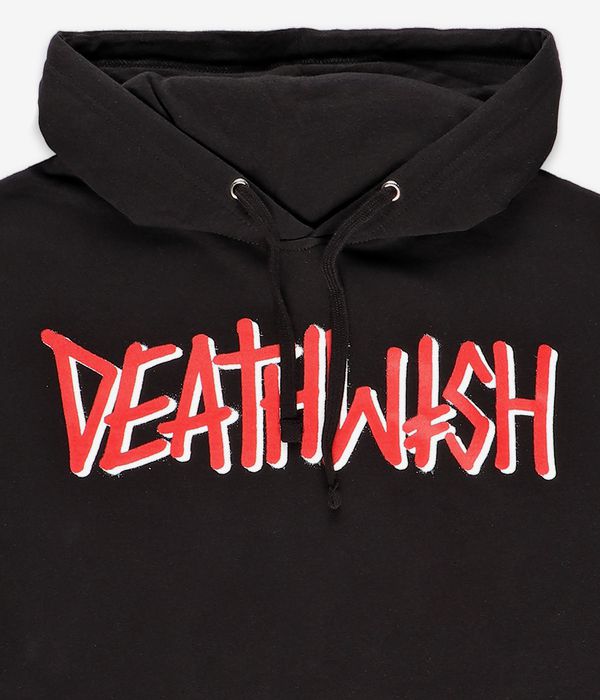 Deathwish Deathspray sweat à capuche (black red)