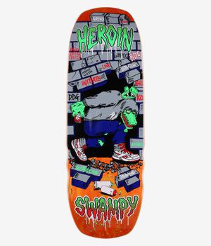 Heroin Skateboards Swampy Stomp 10.5" Skateboard Deck (multi)