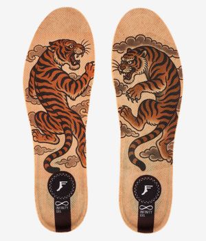 Footprint King Foam Elite Sport Quantum Heel Mid Semelle (paper tigers)