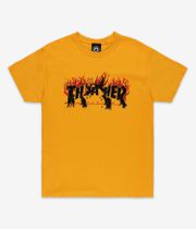 Thrasher Crows Camiseta (gold)