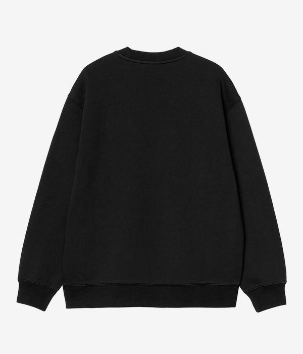 Carhartt WIP W' Basic Sweatshirt women (black scarlet)