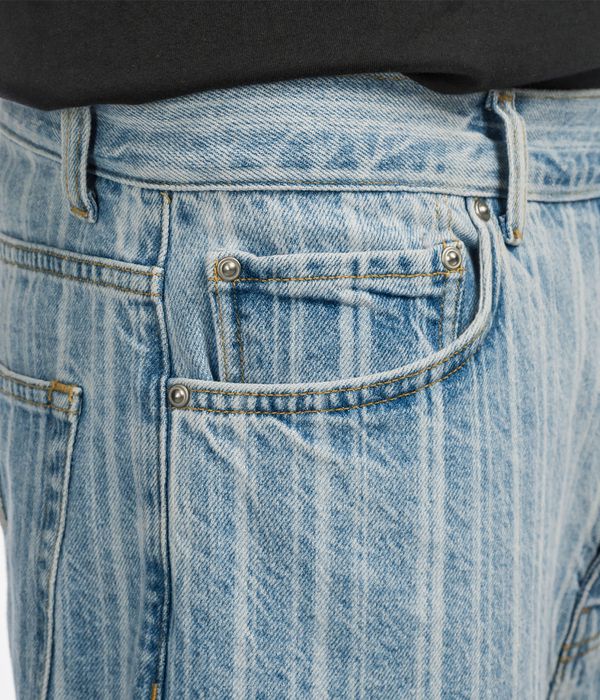 Carhartt WIP Rylan Hampton Shorts (rylan stripe blue stone bleached)