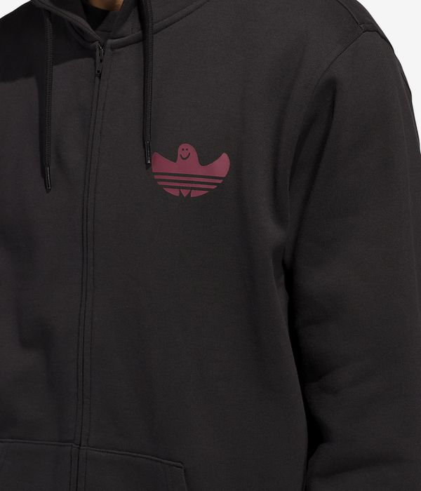 adidas Shmoo G Zip-Hoodie (black shadow red)
