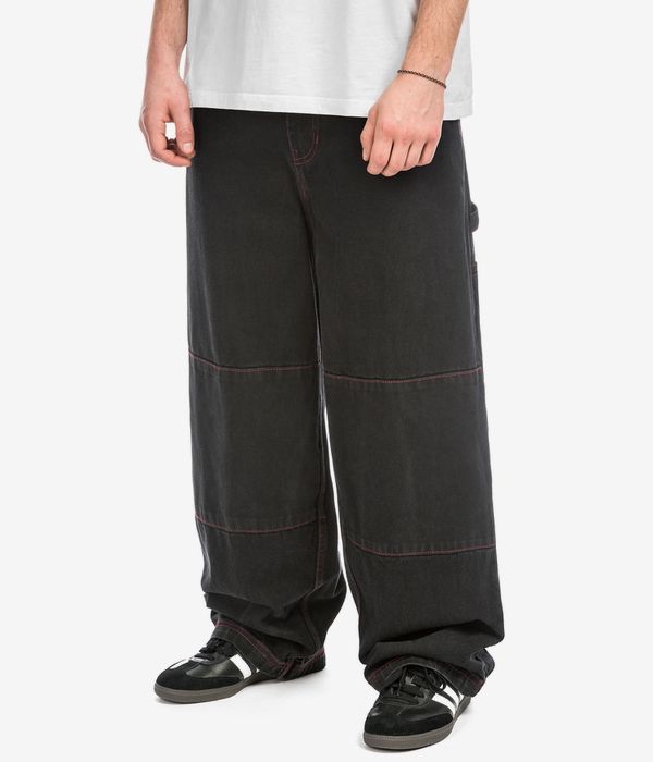 Poetic Collective Sculptor Denim Jeans (black red)