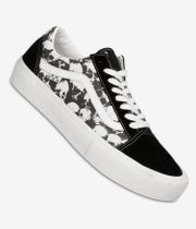 Vans Skate Old Skool Skull Pile Chaussure (black white gum)