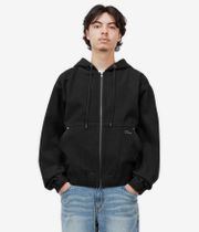 Dime Hooded Denim Jacket (black)