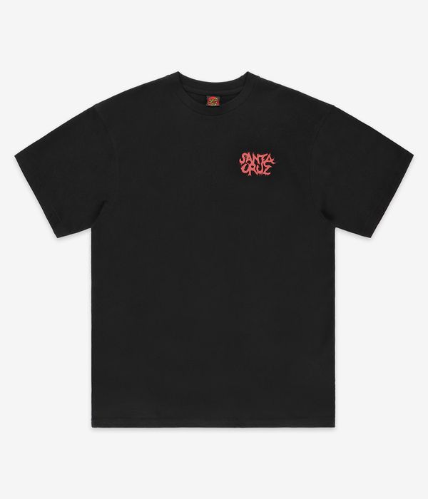 Santa Cruz Knox Firepit Dot T-Shirty (black)