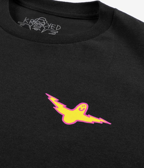 Krooked Bird Lightening Camiseta (black)