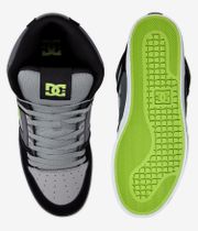 DC Pure High Top WC Shoes (grey black lime)