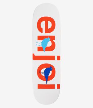 Enjoi Bird Watcher 8.5" Skateboard Deck (white)