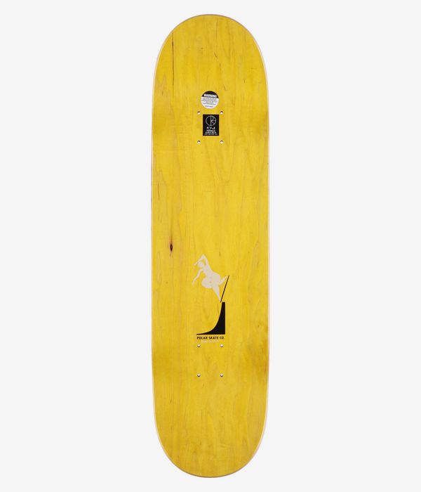 Polar Oskar Rozenberg BS Noseblunt 8.375" Skateboard Deck (cream)