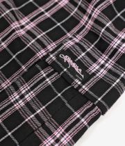 Yardsale Shoreline Plaid Pantaloncini (black pink)