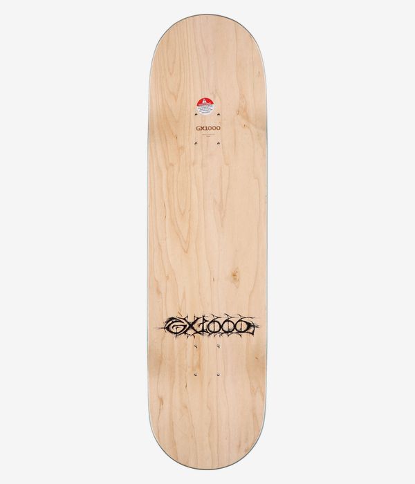 GX1000 Human = Garbage 8.625" Planche de skateboard (multi)
