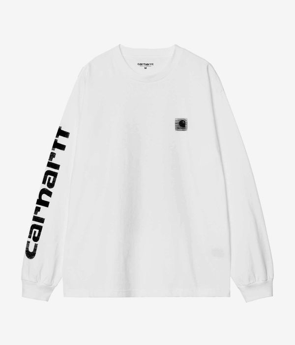 Carhartt WIP Archive Script Organic Longsleeve (white)