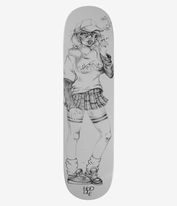 Hoddle Sk8r Girl 8" Planche de skateboard (black grey)