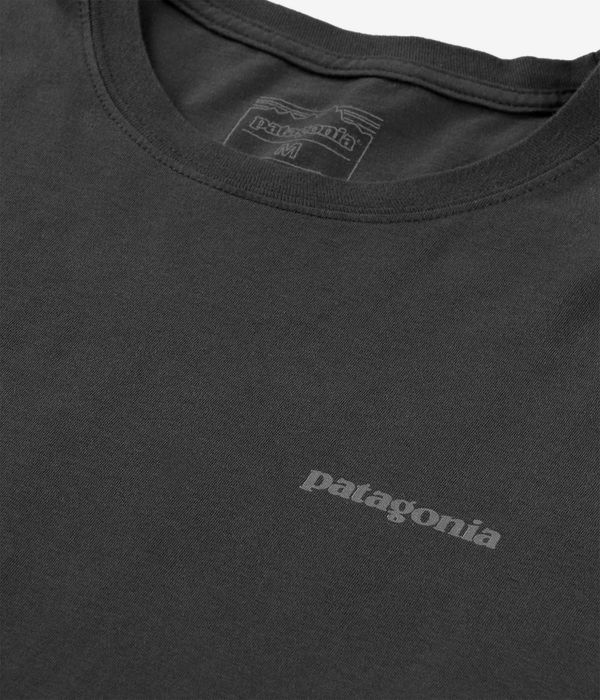 Patagonia P-6 Logo T-Shirt (ink black)