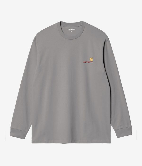 Carhartt WIP American Script Organic Longues Manches (yosemite)