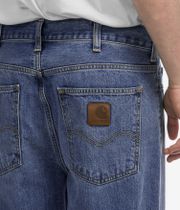 Carhartt WIP Marlow Pant Cotton Edgewood Jeans (blue worn bleached)