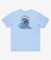 Santa Cruz Screaming Wave T-Shirty (sky blue)