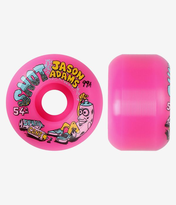 Snot Adams Conical Rollen (neon pink) 54 mm 99A 4er Pack