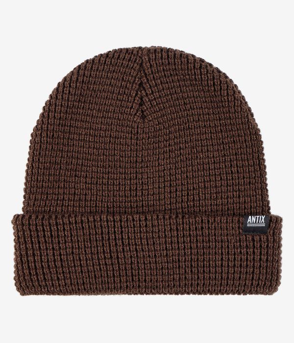 Antix Pure Waffle Mütze (brown)