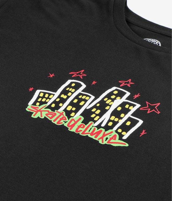 skatedeluxe Skyline Organic T-Shirt (black)