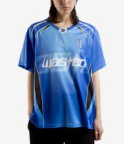 Wasted Paris Ambrosiana Football Jersey T-Shirt (areana blue)