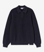 Carhartt WIP Miles Polo Long sleeve (black)