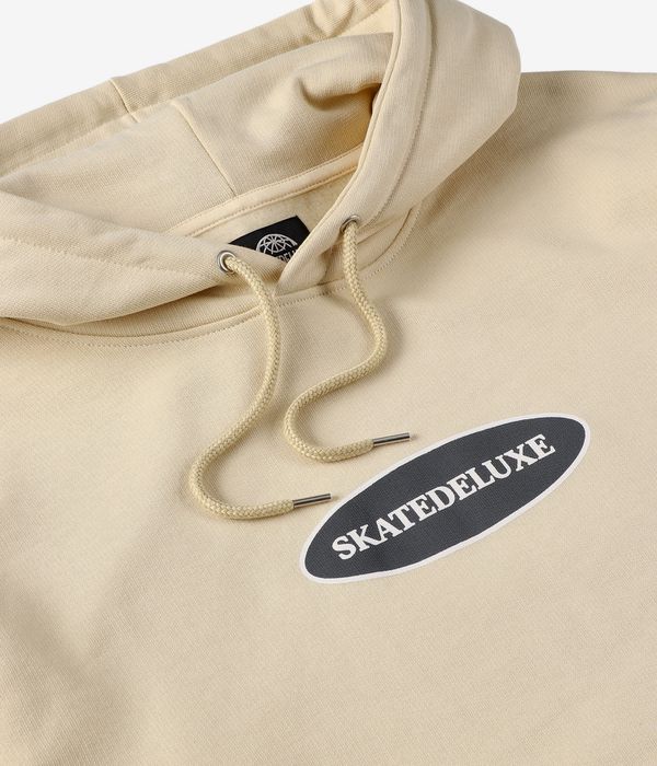 skatedeluxe Oval Organic sweat à capuche (beige)