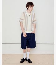 Obey Seth Polo-Shirt (unbleached multi)
