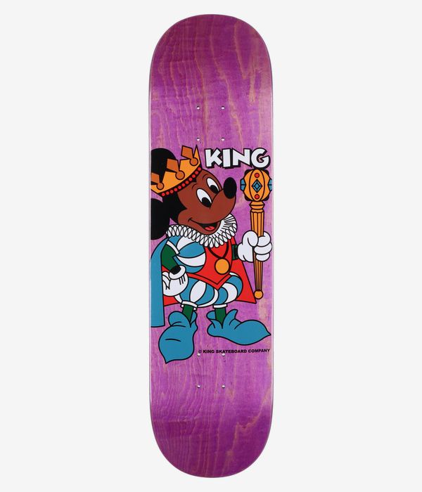 King Skateboards Team Mickey 8.25" Skateboard Deck (red)