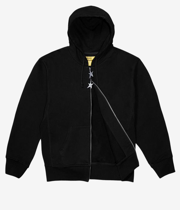 Carpet Company Big C-Star Double Zip-Sweatshirt avec capuchon (black)