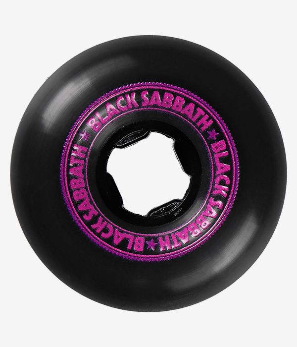OJ x Black Sabbath Paranoid Chubbies Wheels (black) 56 mm 99A 4 Pack