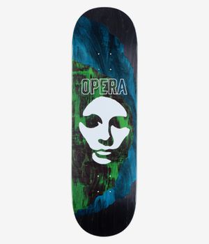 Opera Triple Torn Big Mask 9" Skateboard Deck (multi)