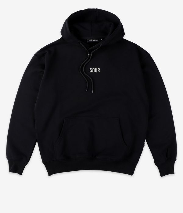 SOUR SOLUTION Heart sweat à capuche (black)