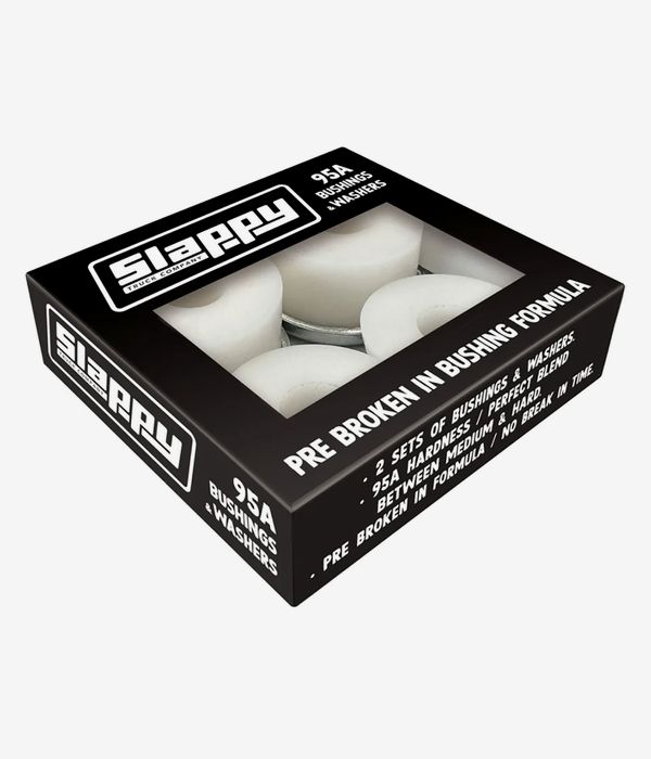 Slappy Standard Bushings (white) 95A 4 Pack
