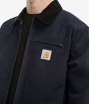 Carhartt WIP Detroit Dearborn Jacket (dark navy black rigid)